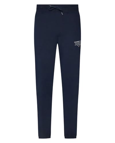 Tommy Jeans Herren Jogginghose Entry Graphic Sweatpant Slim Fit, Blau (Dark Night Navy), S von Tommy Jeans