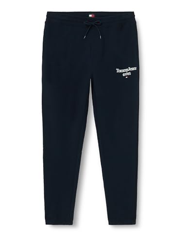 Tommy Jeans Herren Jogginghose Lang, Blau (Dark Night Navy), XXL von Tommy Jeans