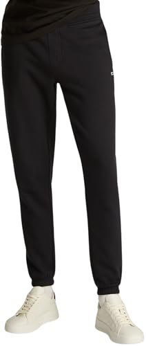 Tommy Jeans Herren TJM Slim S Flag Sweatpant EXT Dm0Dm20473 Trainingshose, Black (Black), L von Tommy Jeans