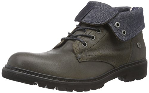 Tommy Jeans Herren Luca 5B Kurzschaft Stiefel, Grau (Pavement 886), 42 von Tommy Jeans