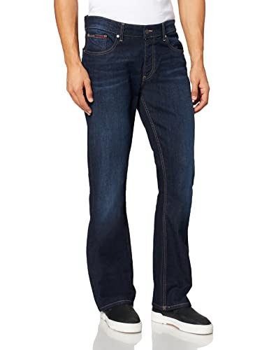 Tommy Jeans Herren Original Boot Ryan Lars Straight Jeans, Blau (Lake Raw Stretch A), W27/L34 von Tommy Jeans