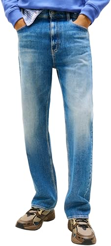 Tommy Jeans Herren Otis Regular STR Bi0134 Dm0dm21023 Gerade, Denim (Denim Medium), 33W / 32L EU von Tommy Jeans