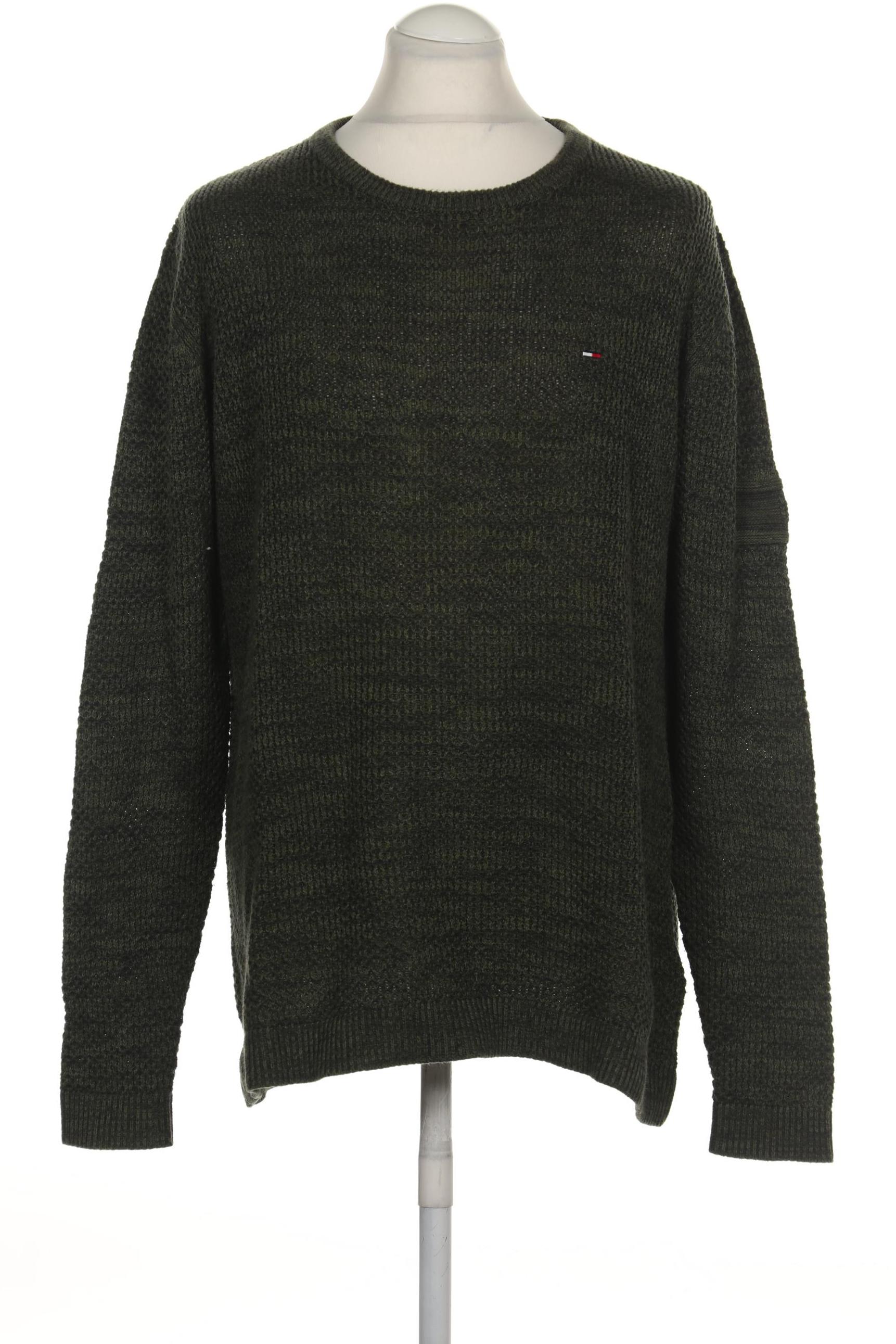 Tommy Jeans Herren Pullover, grün von Tommy Jeans