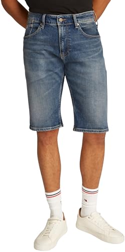 Tommy Jeans Herren Ronnie Bi5154 Dm0dm20948 Shorts Mit 5 Taschen, Denim (Denim Dark), 30W EU von Tommy Jeans