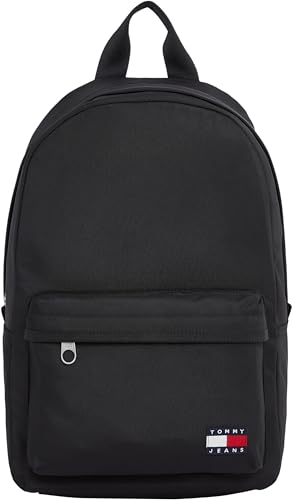 Tommy Jeans Herren Rucksack Daily Dome Verstellbare Träger, Schwarz (Black), Einheitsgröße von Tommy Jeans