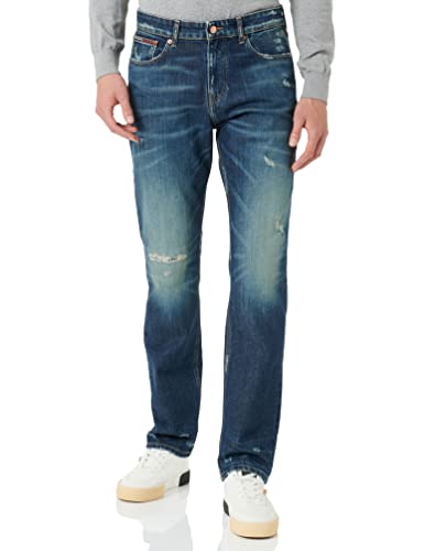 Tommy Jeans Herren Ryan RGLR STRGHT DF2155 DM0DM14794 Hosen, Denim, 34W / 36L von Tommy Jeans