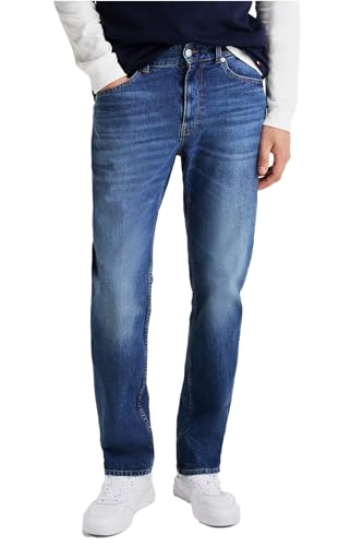 Tommy Jeans Herren Ryan Slim STR Ai5157 Dm0Dm20559 Gerade, Denim (Denim Dark), 29W / 36L von Tommy Jeans