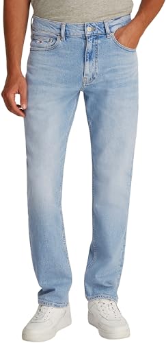 Tommy Jeans Herren Ryan Slim STR Bi0112 Dm0dm21024 Gerade, Denim (Denim Light), 31W / 32L EU von Tommy Jeans