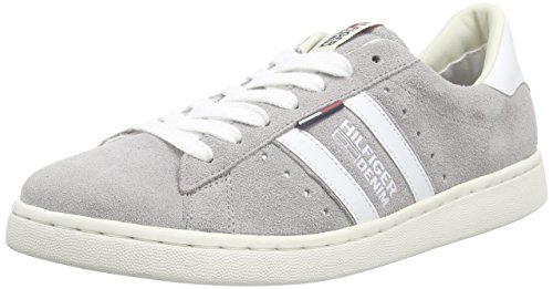 Tommy Jeans Herren S2385ULLIVAN 4B Sneakers, Grau (Light Grey 051), 43 von Tommy Jeans