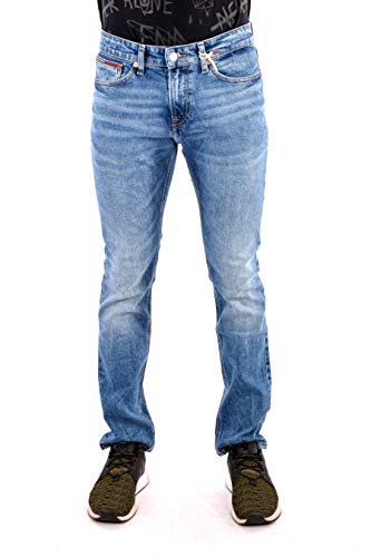 Tommy Jeans Herren SCANTON HERITAGE DLSNW Straight Jeans, Blau (DALLAS NEW B MD BL C 1A4), W38/L32 von Tommy Jeans