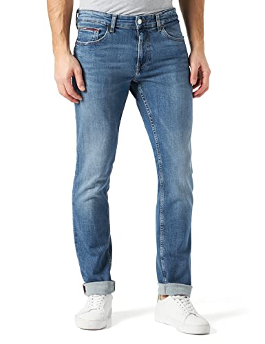 Tommy Jeans Herren Scanton Slim Bf1233 Hose, Denim Medium, 34W / 32L EU von Tommy Jeans