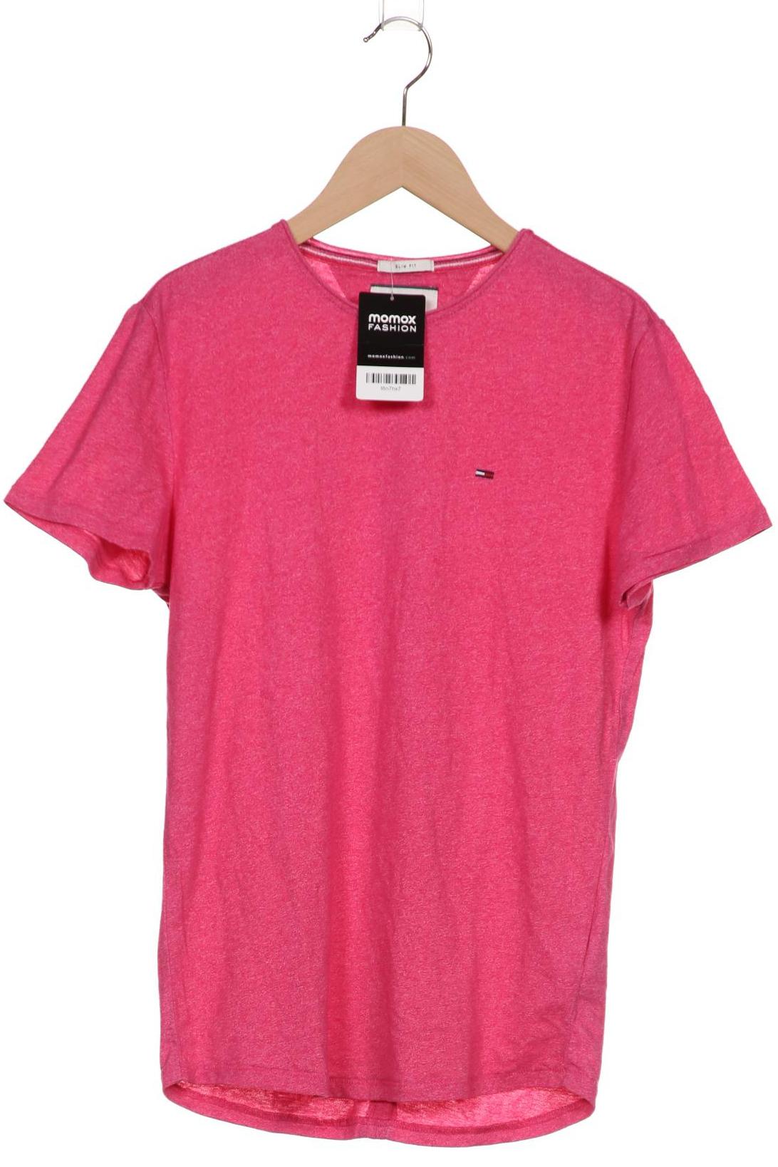 Tommy Jeans Herren T-Shirt, pink von Tommy Jeans