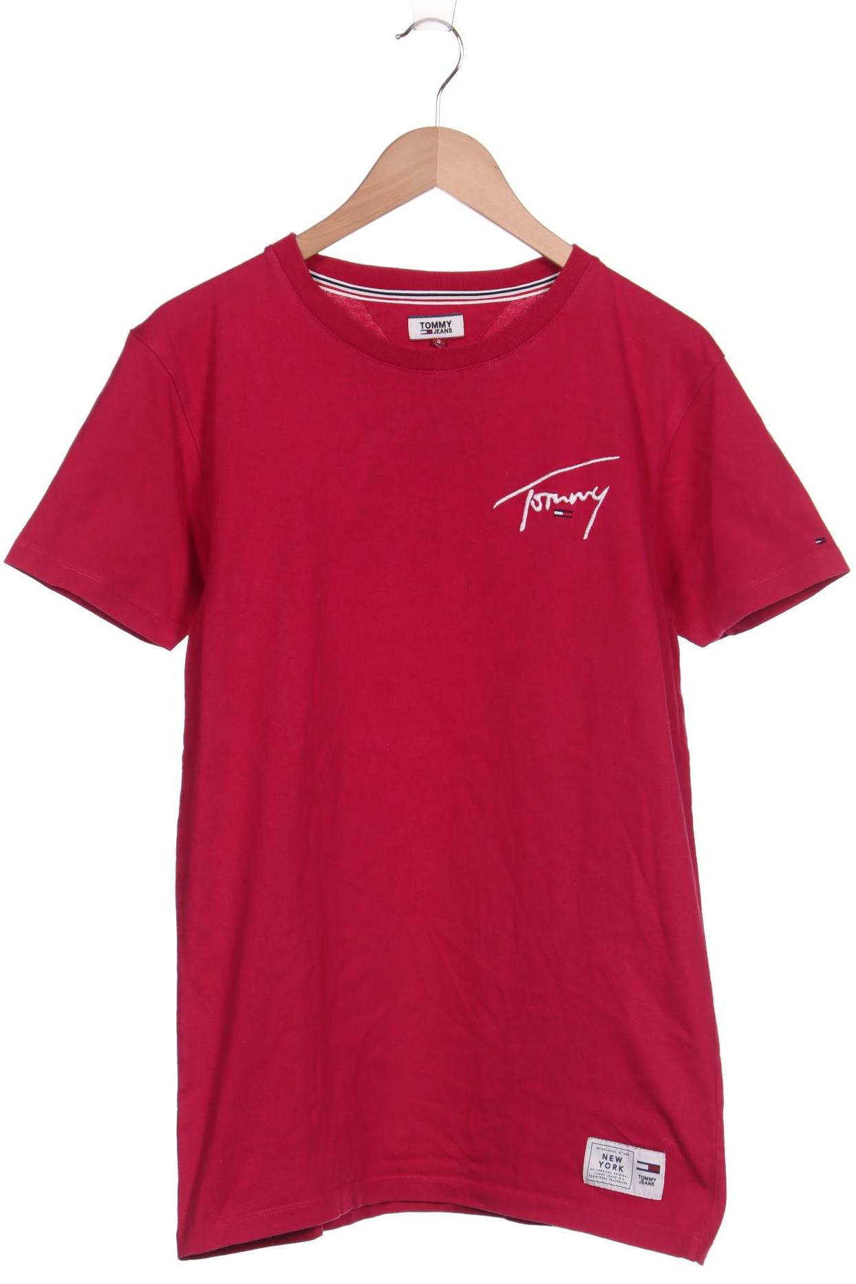 Tommy Jeans Herren T-Shirt, pink von Tommy Jeans
