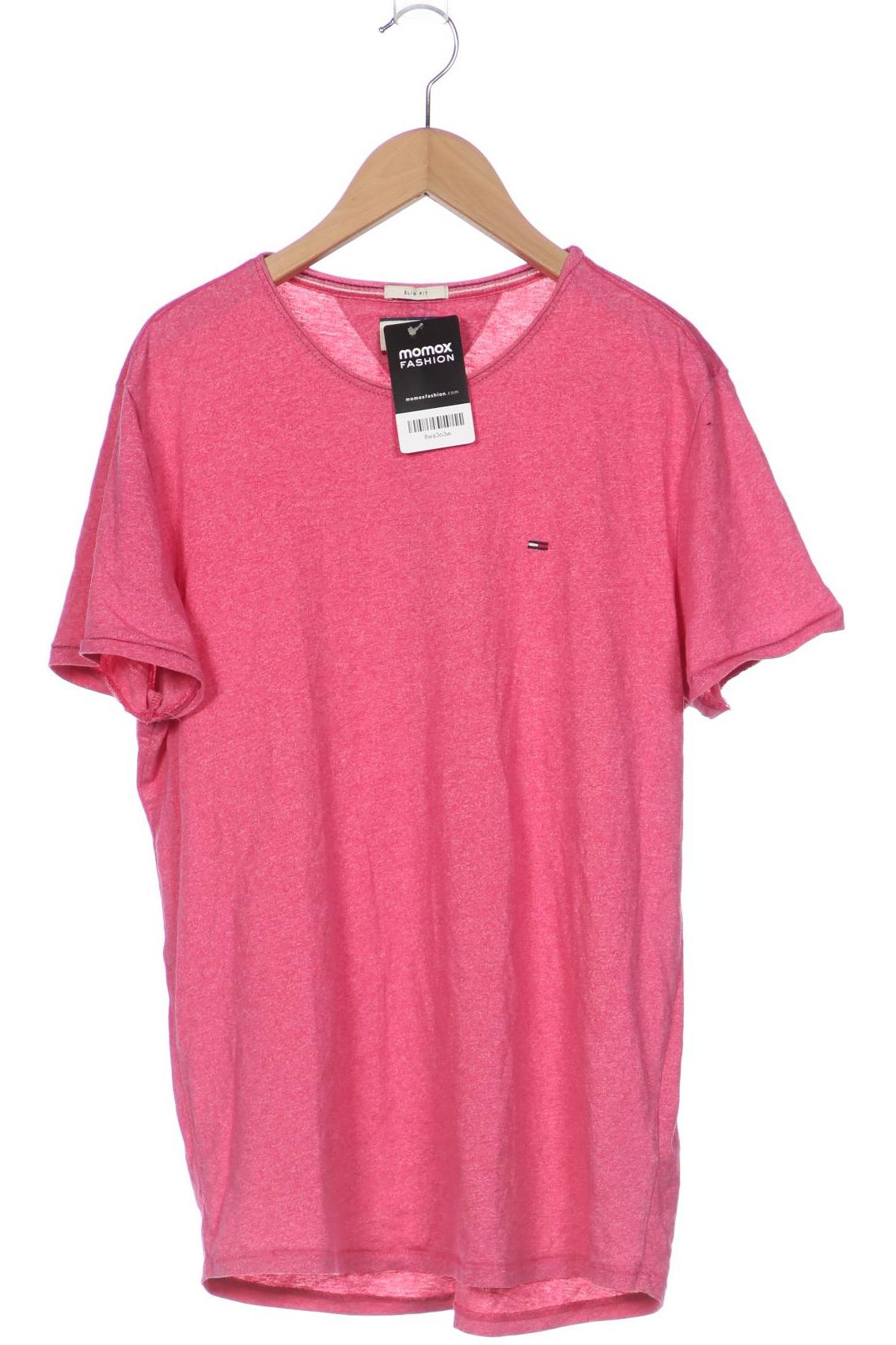 Tommy Jeans Herren T-Shirt, pink von Tommy Jeans