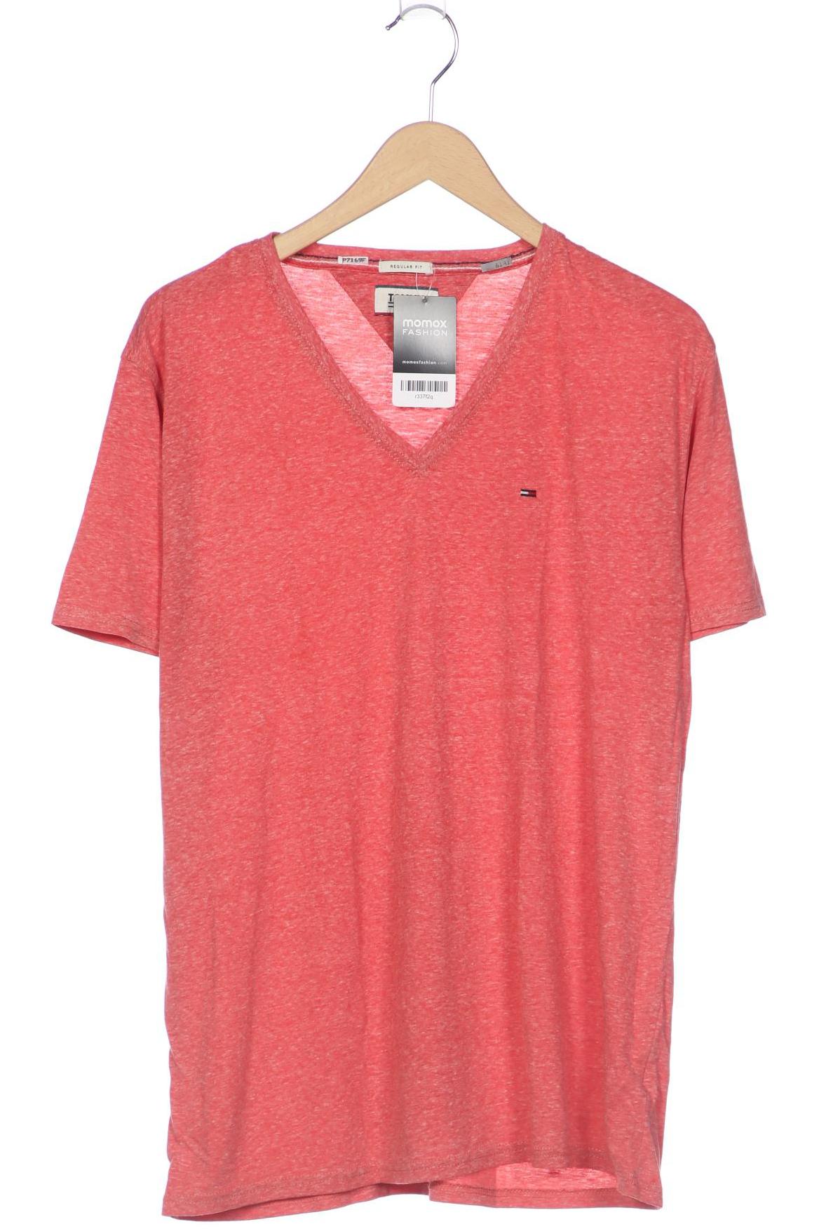 Tommy Jeans Herren T-Shirt, pink von Tommy Jeans