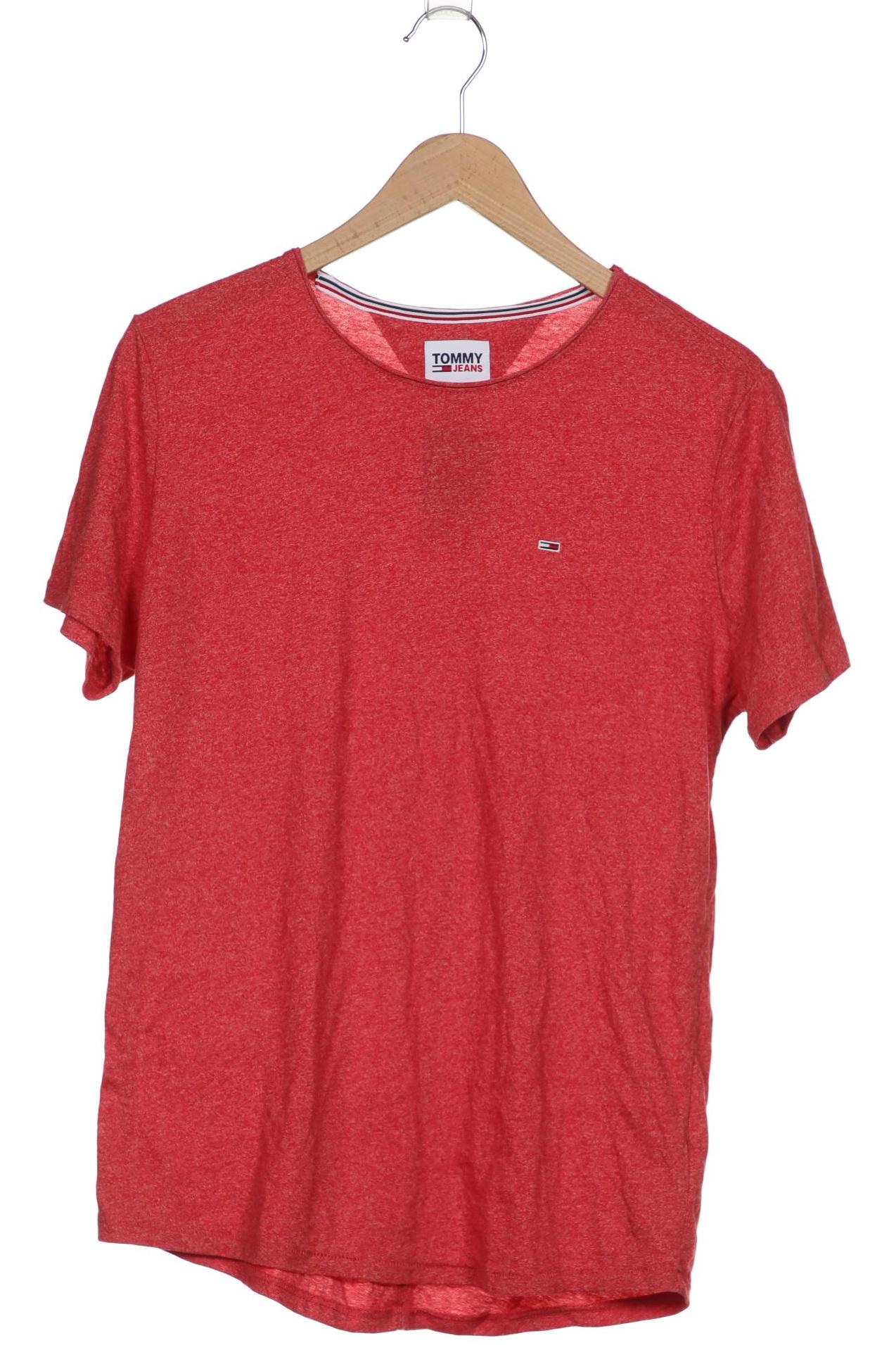 Tommy Jeans Herren T-Shirt, rot von Tommy Jeans