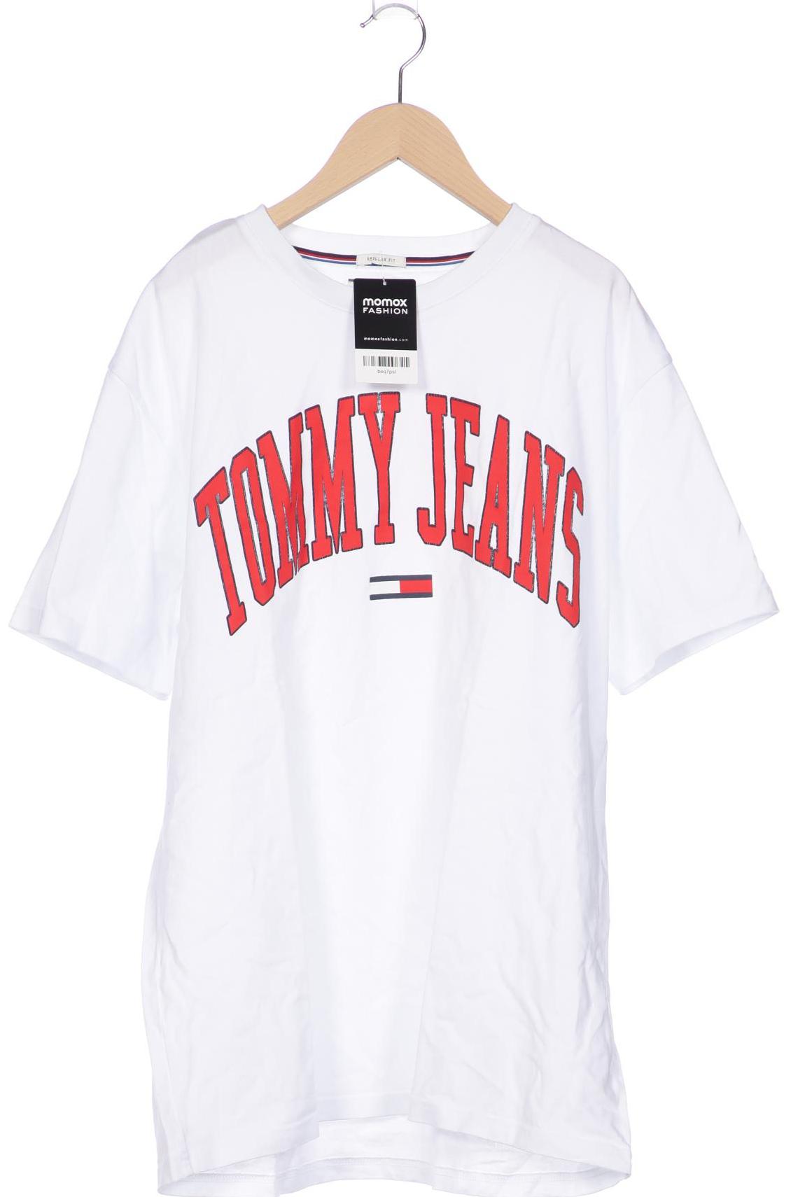 Tommy Jeans Herren T-Shirt, weiß von Tommy Jeans