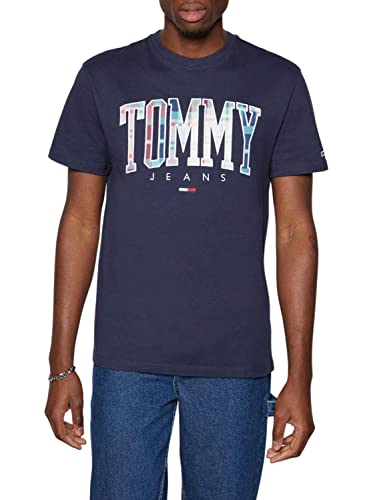 Tommy Jeans Herren T-Shirt Marine (52) XL von Tommy Jeans