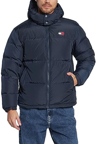 Tommy Jeans Herren Jacke Alaska Puffer Winterjacke, Blau (Twilight Navy), S von Tommy Jeans