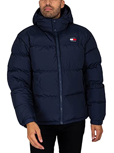 Tommy Jeans Herren Jacke Alaska Puffer Winterjacke, Blau (Twilight Navy), XXL von Tommy Hilfiger