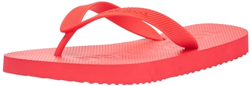 Tommy Jeans Herren Flip Flops Badeschuhe, Rot (Deep Crimson), 41 von Tommy Jeans