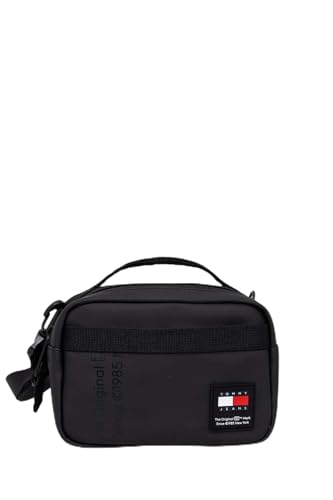 Tommy Jeans Herren TJM Daily + Camera Bag AM0AM12616 Umhängetasche, Schwarz von Tommy Jeans