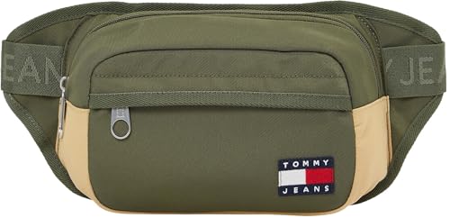 Tommy Jeans Herren Bauchtasche Daily Sportlich, Grün (Pewter Green), Einheitsgröße von TOMMY JEANS