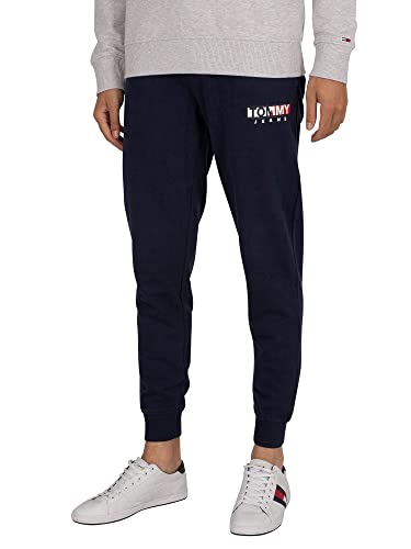 Tommy Jeans Herren TJM Entry Graphic Sweatpant Trainingshose, Twilight Navy, S von Tommy Jeans