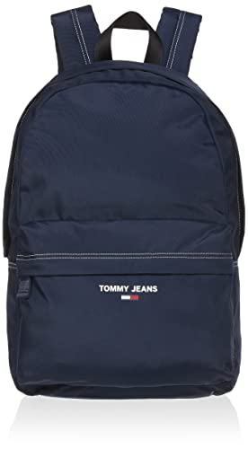 Tommy Jeans Herren TJM Essential Backpack AM0AM08552 Rucksäcke, Blau von Tommy Jeans