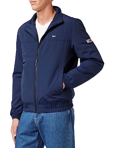 Tommy Jeans Herren TJM Essential Gesteppte Bomberjacke, Blau Twilight Navy), M von Tommy Hilfiger