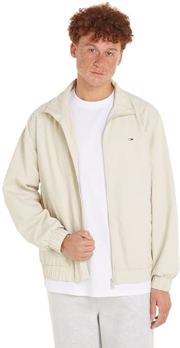 Tommy Jeans Herren TJM Essential Jacket EXT DM0DM17982 Gewebte Jacken, Beige, XL von Tommy Jeans