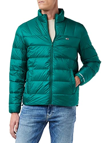 Tommy Jeans Herren TJM Essential Light DOWN Jacket DM0DM14086 Daunenjacken, Grün, S von Tommy Jeans