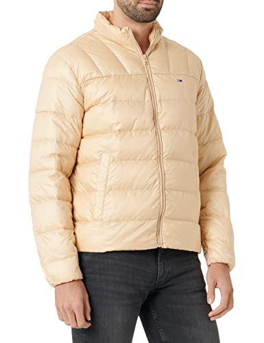 Tommy Jeans Herren TJM Essential Light DOWN Jacket DM0DM14086 Daunenjacken, Beige, M von Tommy Jeans