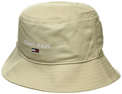 Tommy Jeans Herren TJM Hero Sport Bucket AM0AM08494 Hüte, Beige, OS von Tommy Jeans