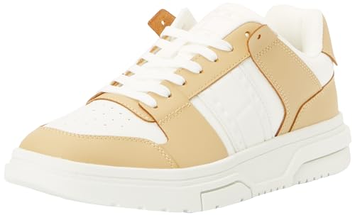 Tommy Jeans Herren Cupsole Sneaker Schuhe, Beige (Tawny Sand), 40 EU von Tommy Jeans