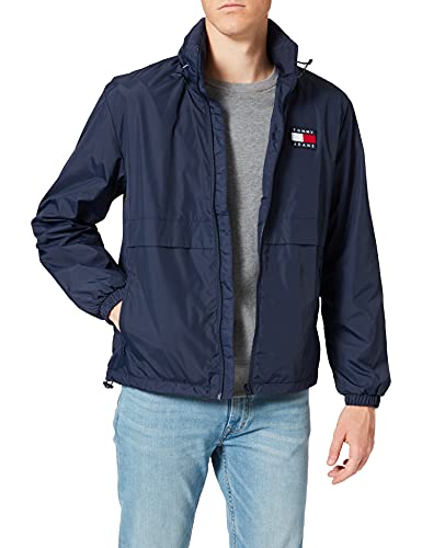 Tommy Jeans Herren TJM Nylon Yoke Jacke Daunenmantel, Twilight Navy, S von Tommy Jeans