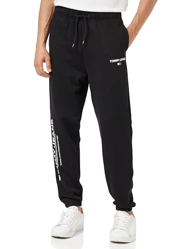 Tommy Jeans Herren TJM REG Entry Graphic Jogger DM0DM17692 Jogginghosen, Schwarz, M von Tommy Jeans