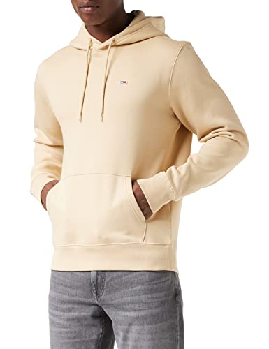 Tommy Jeans Herren TJM Regular Fleece DM0DM09593 Hoodies, Beige (Trench), XS von Tommy Jeans