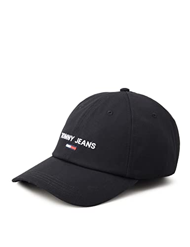 Tommy Jeans Herren TJM Sport Cap AM0AM10394 Kappe, Schwarz, OS Tommy Jeans Herren TJM Sport Cap AM0AM10394 Kappe, Schwarz, OS von Tommy Jeans