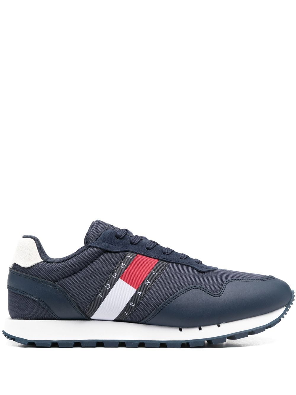 Tommy Jeans Sneakers mit Logo-Patch - Blau von Tommy Jeans