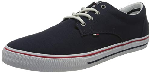 Tommy Jeans Herren Textile Sneaker Turnschuh, Blau (006 / Ink), 40 EU von Tommy Jeans