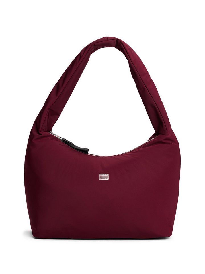 Tommy Jeans Hobo TJW URBAN NYLON HOBO, Damen Schultertasche, Minibag mit wertigem Logo-Emblem von Tommy Jeans