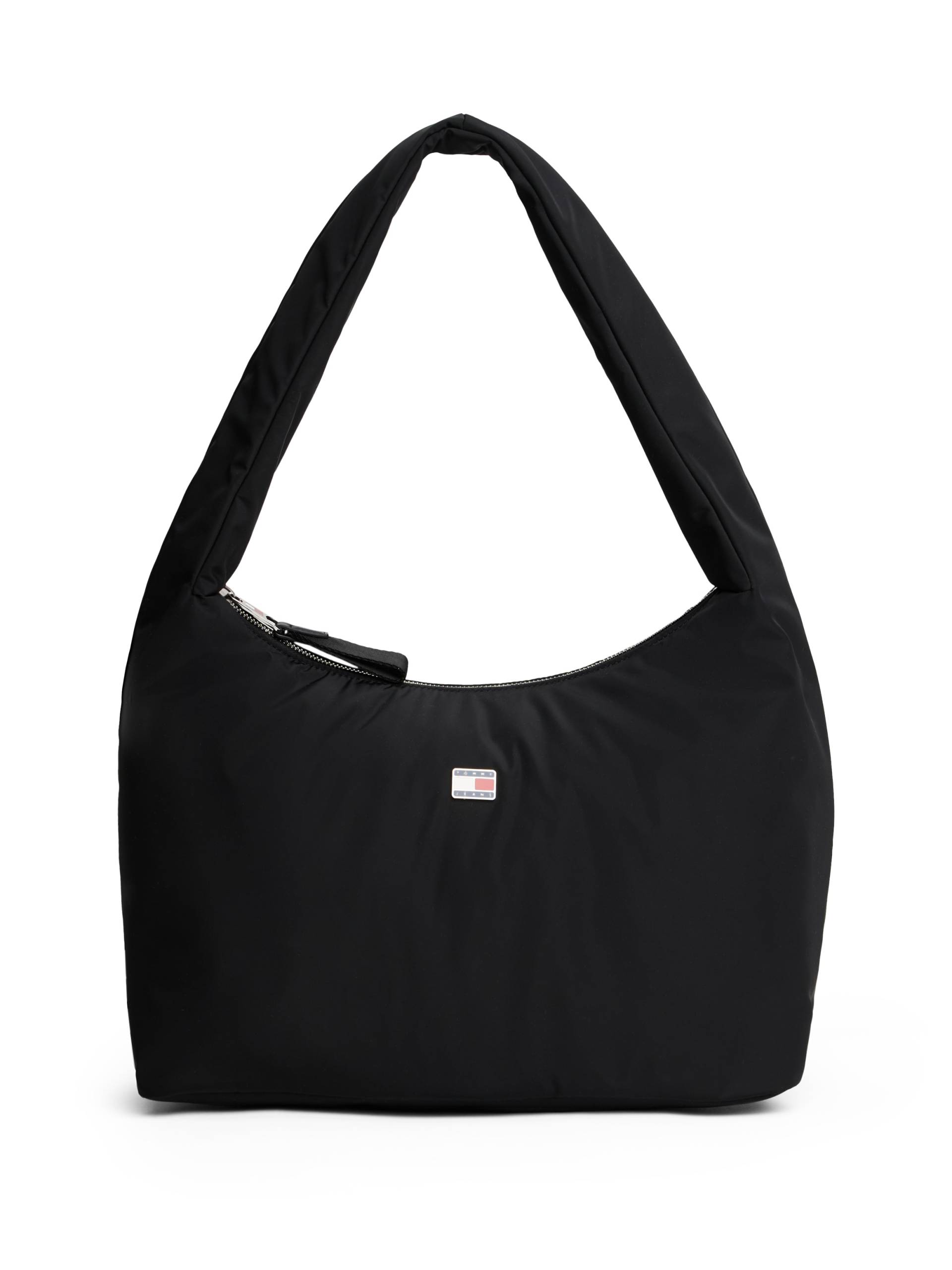 Tommy Jeans Hobo "TJW URBAN NYLON HOBO", Damen Schultertasche, Minibag mit wertigem Logo-Emblem von Tommy Jeans