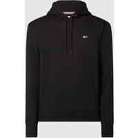 Tommy Jeans Hoodie aus Baumwollmischung in Black, Größe L von Tommy Jeans