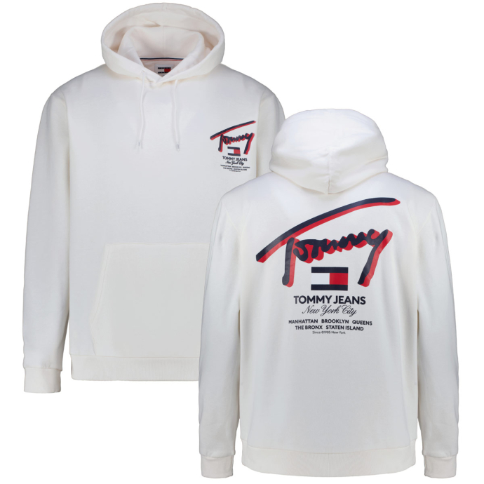 Tommy Jeans Hoodie mit Print auf Vorder- und Rückseite von Tommy Jeans