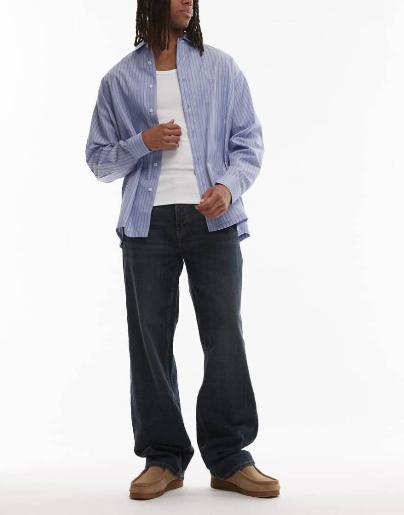 Tommy Jeans - Jaimie - Relaxed-Fit-Jeans in dunkler Waschung mit geradem Schnitt-Marineblau Tommy Jeans - Jaimie - Relaxed-Fit-Jeans in dunkler Waschung mit geradem Schnitt-Marineblau von Tommy Jeans