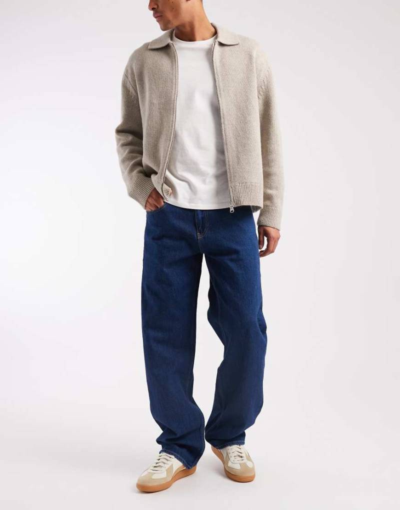 Tommy Jeans - Jaimie - Relaxed-Fit-Jeans in mittelblauer Waschung mit geradem Schnitt von Tommy Jeans