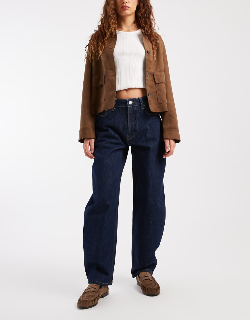 Tommy Jeans - Jeanie - Barrel-Jeans in Indigoblau von Tommy Jeans