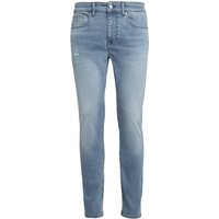 Tommy Jeans Used-Look Jeans Austin mit Distressed-Details, Slim Tapered Fit von Tommy Jeans