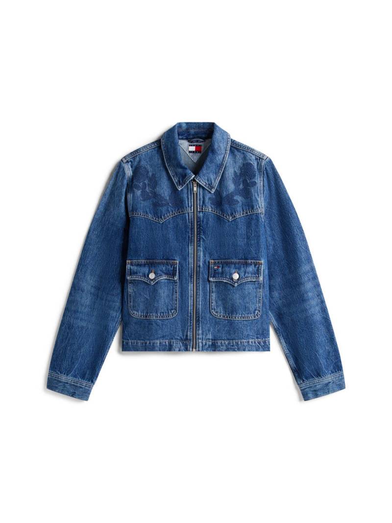 Tommy Jeans - Jeansjacke blau - Gr. - XS von Tommy Jeans